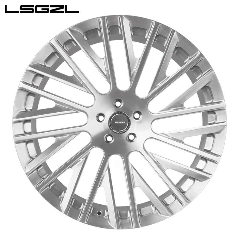 يمكن تخصيص Lsgzl Cried Monoblock بحجم 15-26 بوصة من Alloy Rims محور العجلات الفولاذية