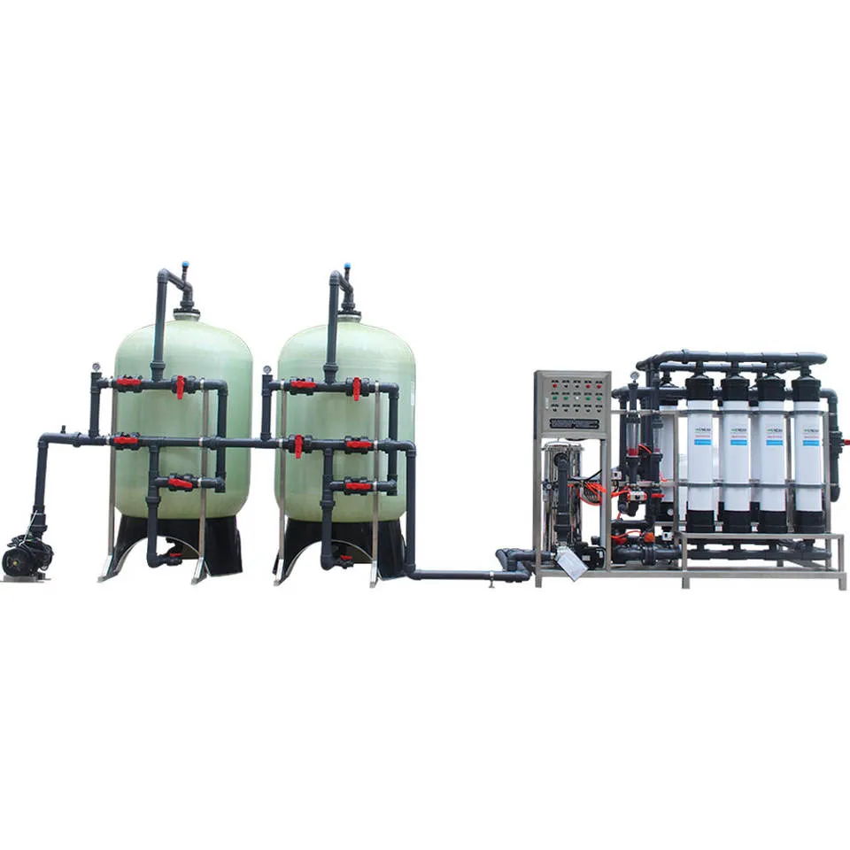 15000L Mineral Water Purification Ultrafiltration Filter System Demineralized Water Treatment Plant