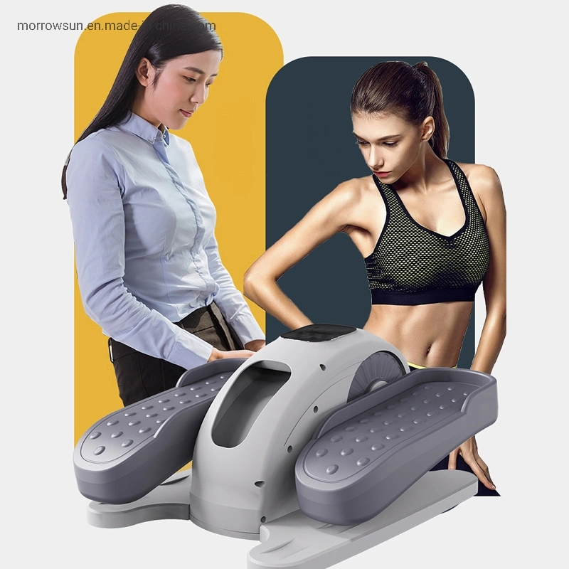 Rotating Shock-Absorbing Leg & Thigh Muscle Exercise Rehabilitation Instrument with LED Display