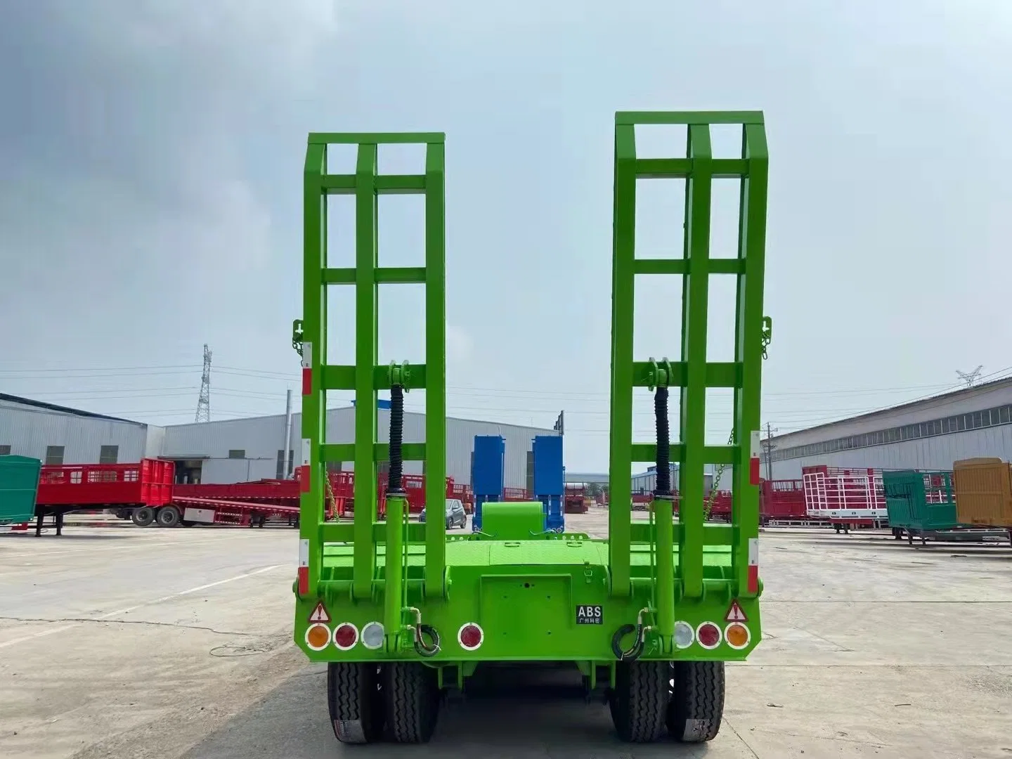 Anton's Main Truck Trailers Goods Transport Vehicles, Gooseneck Low Flat-Panel Semi-Trailer, Full Trailer, Hook Machine Plate Production