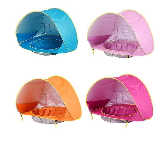 Baby Beach Tent Pop up Protección UV de la piscina de sombra portátil Refugio de Sol para Infantes