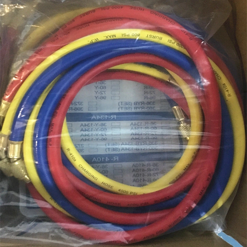 High Performance Refrigerant Hose R134A Freon Charging Hose