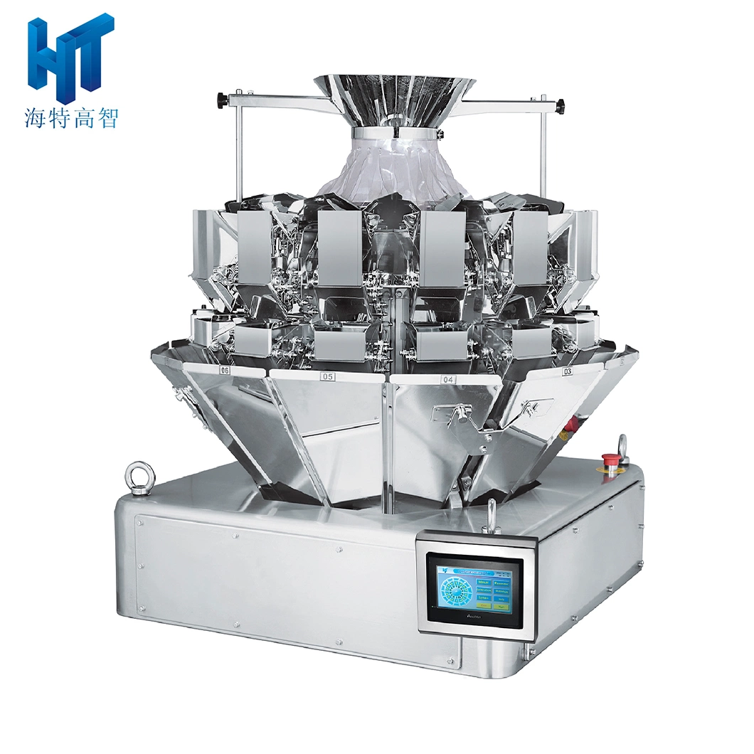 Long Service Life IP66 Waterproof Multihead Weigher Weighing and Packaging Machine for Frozen Salad Frozen Food