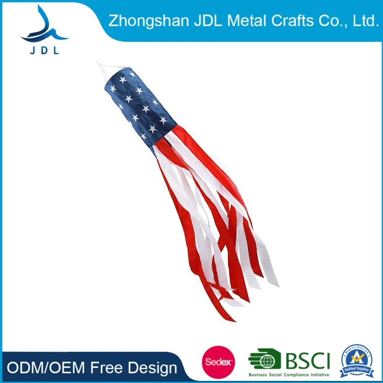 Advertising Color Teardrop Digital Printing Ready to Ship Polyester Fabric Flag Banner Windsock