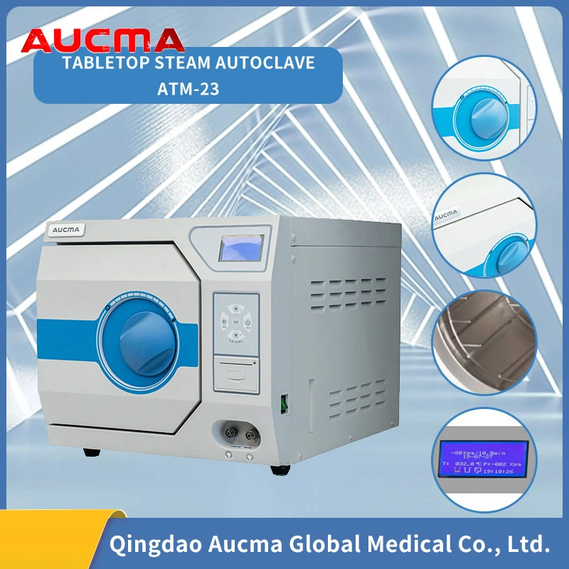 Class B 23L Desktop Tabletop Sterilizer Autoclave (ATM-23) Disinfect Equipment Sterilizer