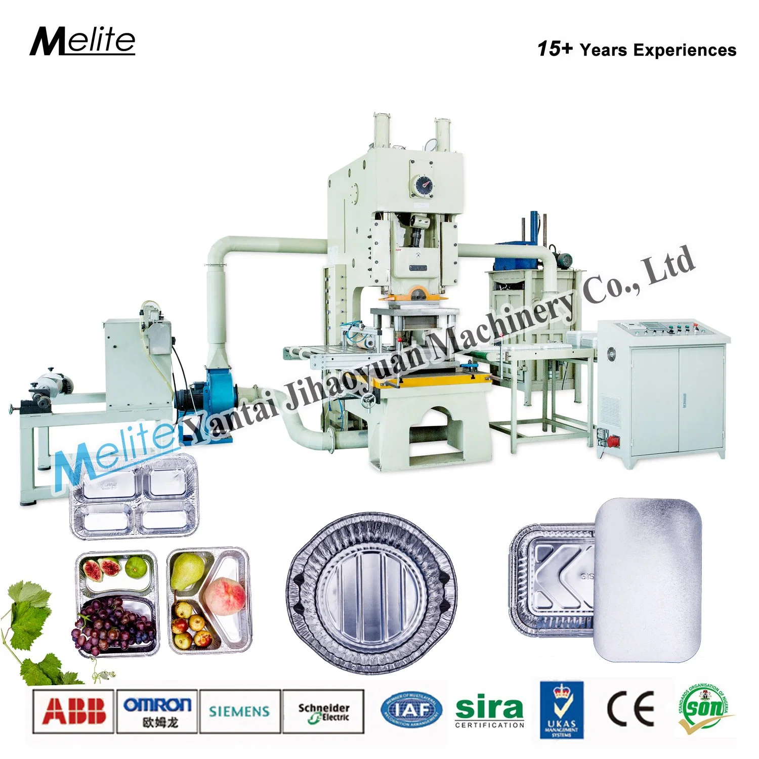 High-Efficiency Aluminium Foil Disposable Food Box Tray Production Line