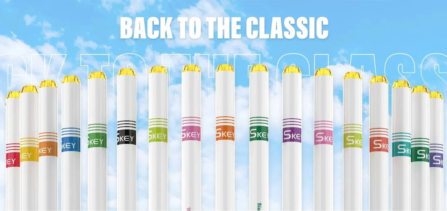 OEM Skey Barfly Vape original Mini cigarrillo Slim Vape Stick 600 inhalaciones de Vape Cigalike desechables Pen