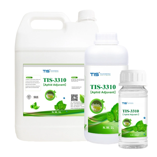 Aphids insecticida Botanical Lower Surface tensioactivo para el control de plagas Tanque de mezcla Spray agente tensioactivo adyuvante