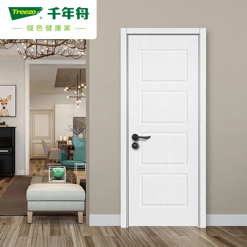 Venta de Hot PVC barato INTERIOR Puertas de madera MDF HDF