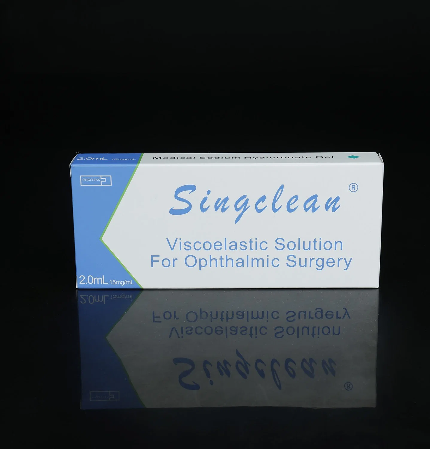 Medical Sodium Hyaluronate Biofermented Singclean Eye Viscoelastic Hyaluronic Acid Gel