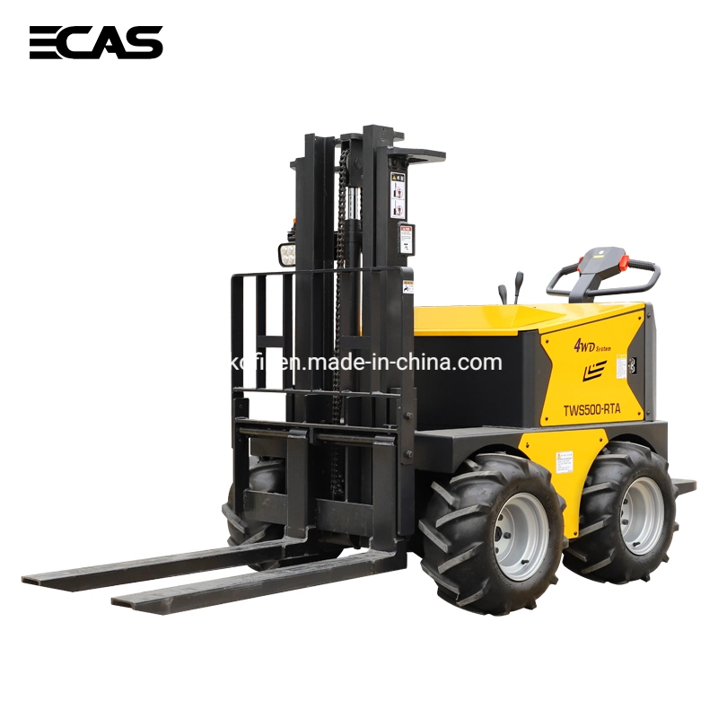 Convenient New Small 0.5 Ton Electric Forklift Truck with Imported Motor Fork Lift Battery Forklift