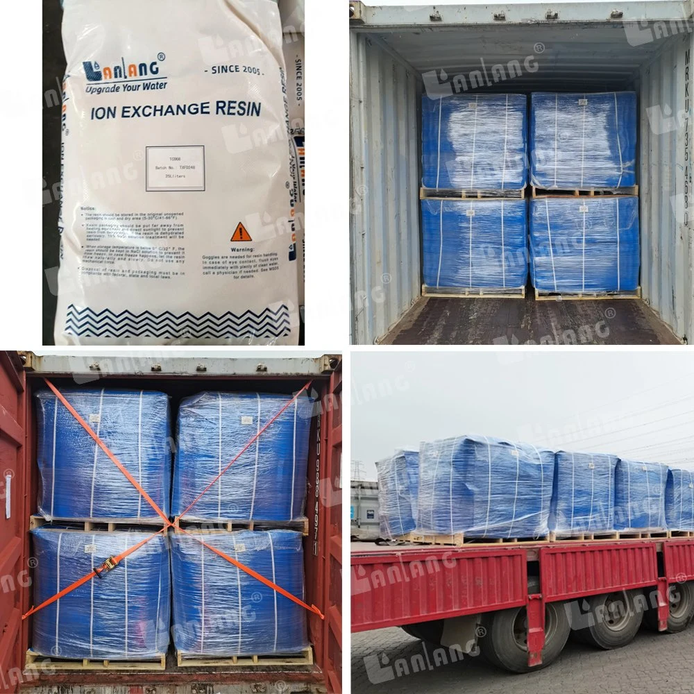 العلاج بالماء المعتمد من NSF (NSF) العلاج بالبوليمر (Polymer Water) العلاج بالرجال Resin C100 C100e Ion إعادة إرسال التبادل