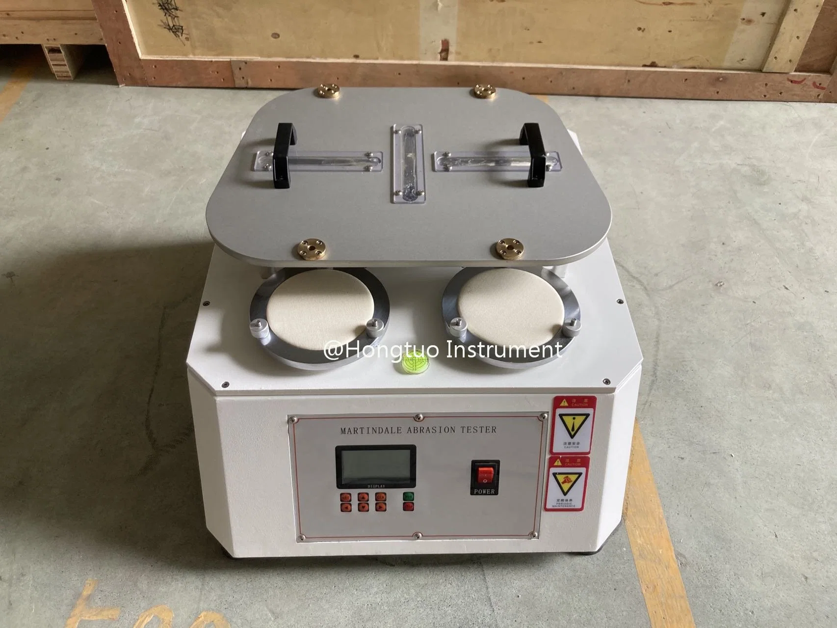 Textile Fabric Martindale Abrasion Tester Abrasion Resistance Martindale Test Machine DH-MA-4