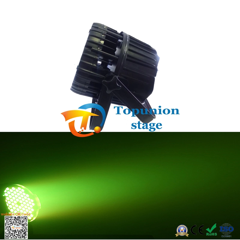 مصباح الغاسلة الخارجية 72PCS LED RGBW إضاءة المرحلة IP65 مقاومة للماء