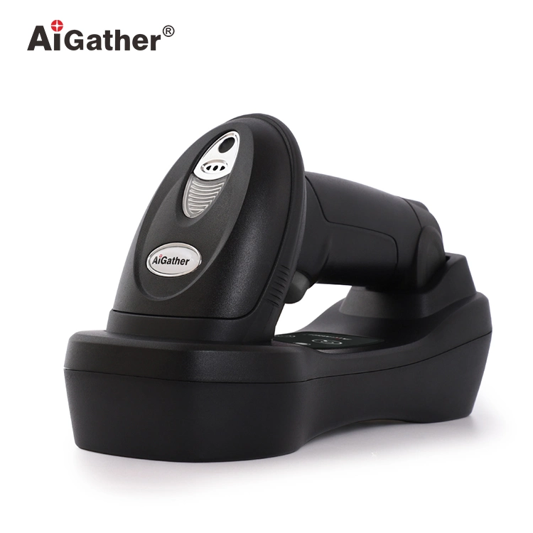 Escáner de códigos de barras RF inalámbrico portátil Aigather a-1900hdhops para uso médico