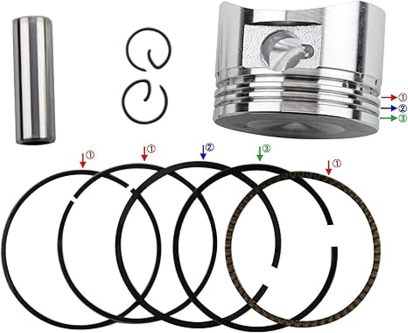 Peças de motor para moto de 110cc para motocross Go Karts ATV 110cc Kit de anéis de pistão