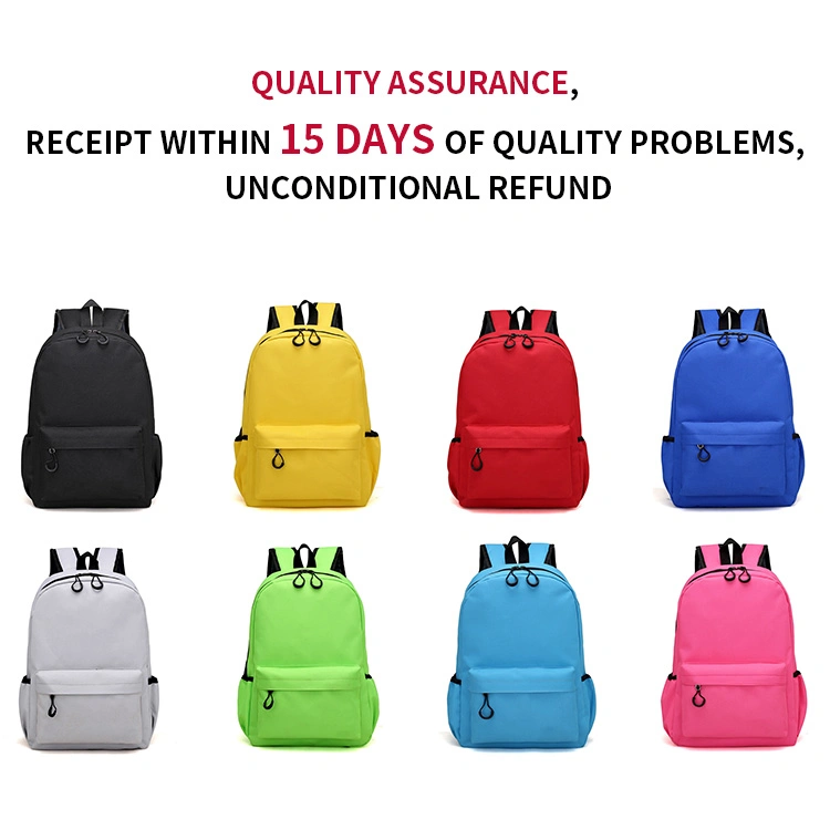 Wholesale/Supplier Custom 100% Polyester Primary Children Kids Backpack School Bags Boys Girls