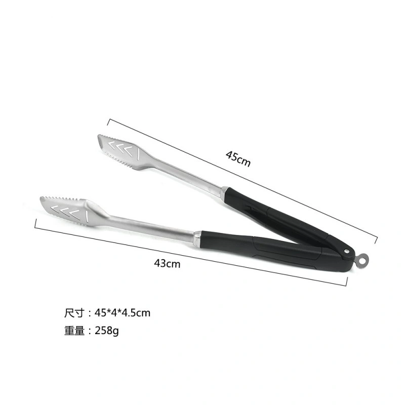 Outdoor Barbecue Tools Clip Stainless Steel Food Clip BBQ Tongs