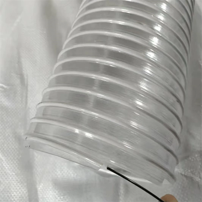 Novo material PVC durável espessados de duto de ar do tubo de sucção pode ser personalizado