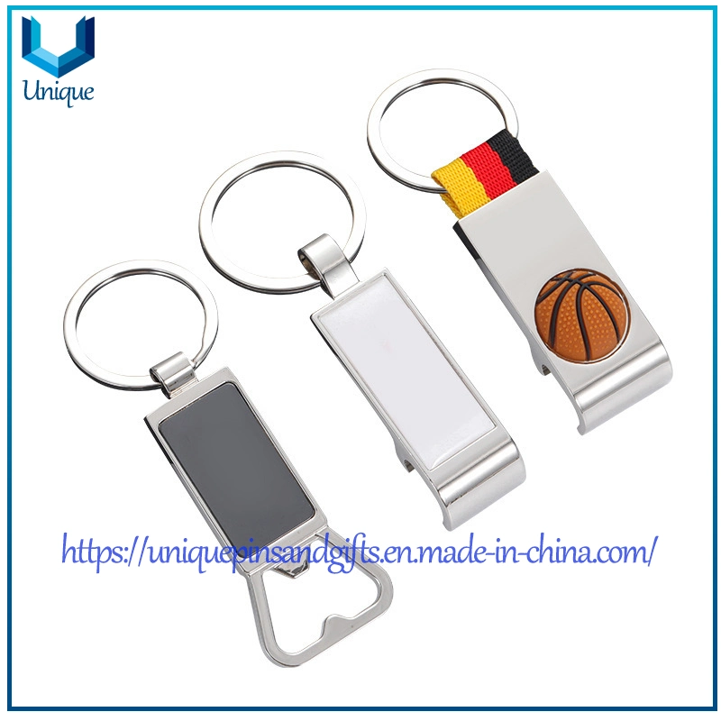 Laser Engraving /Printing Logo Corporate Souvenir Gift Keychain, Fashion Bottle Opener Keychain