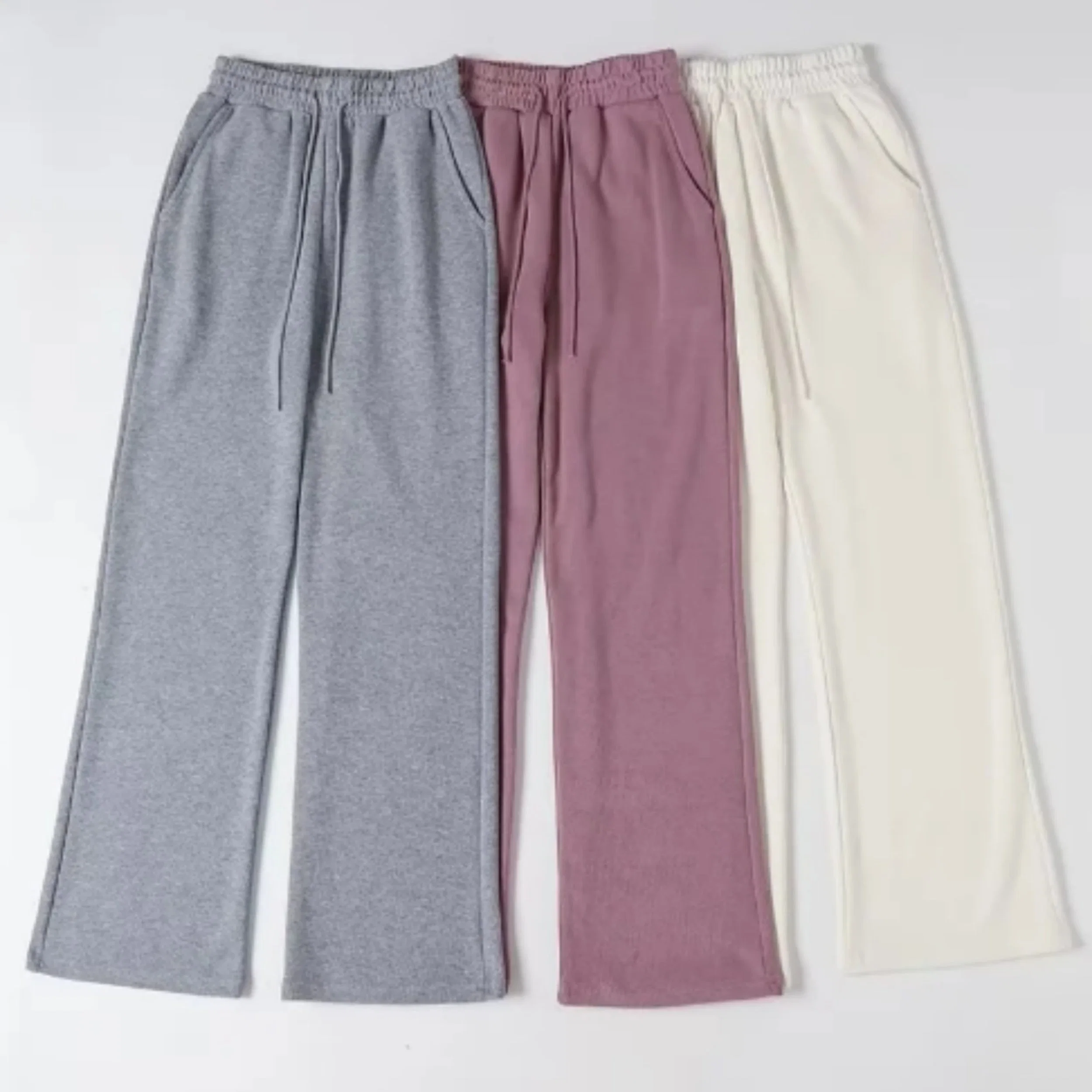 Women Cotton Blend Casual Pants