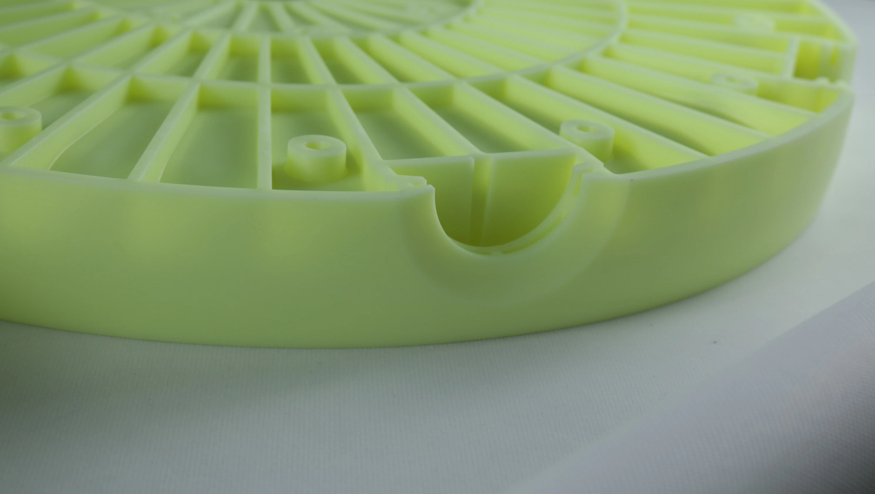 SLA Large Yellow-Green Resin Fan 3D Printing Service