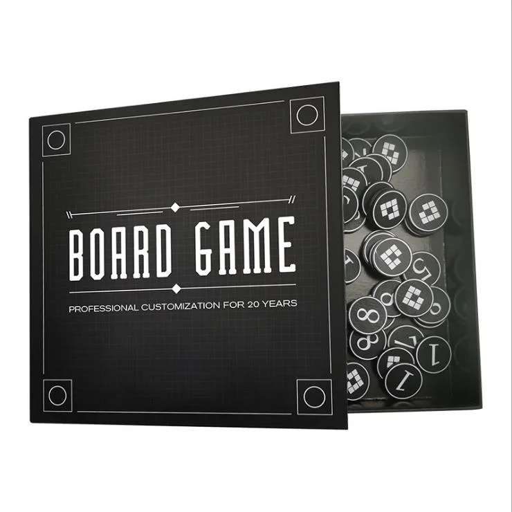 OEM Printing Paper Table Board Game for Adults Strategy Board Game Manufacturer