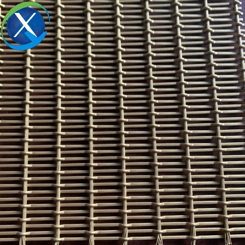 Top Quality Brass Crimped Metal Wire Mesh Decorative Crimped Wire Mesh