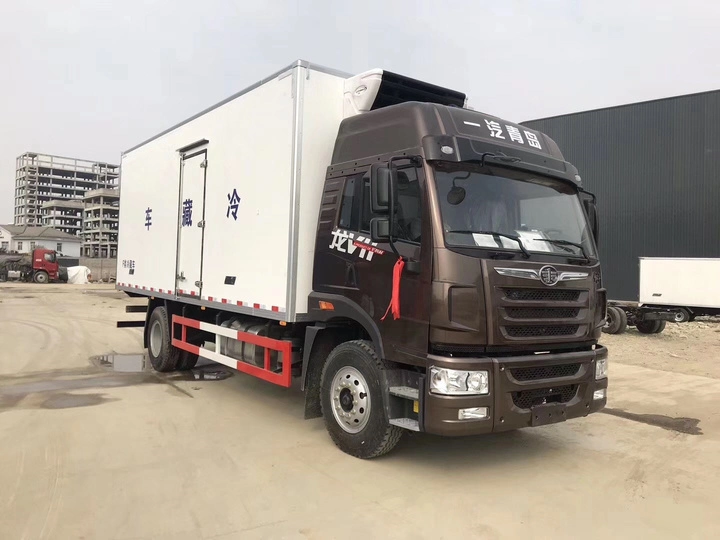 FAW Dragon V 4X2 de 10 toneladas de camiones refrigerados