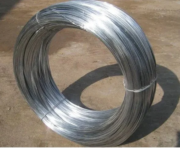 Varilla galvanizada de zinc recubierto de zinc alambre de acero galvanizado de carbono