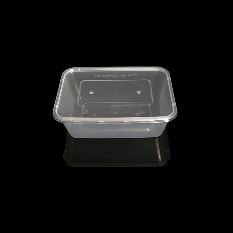 Disposable PP Food Packing Box with Lid Plastic Takeaway Food Container