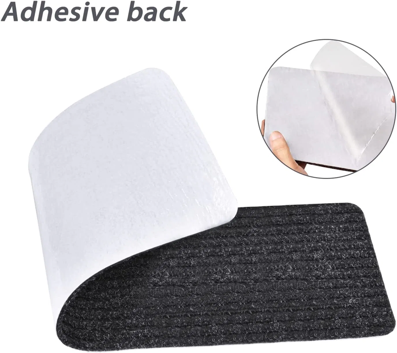 Piso de madeira Non-Slip Protecção Self-Adhesive Escada tapete antiderrapante