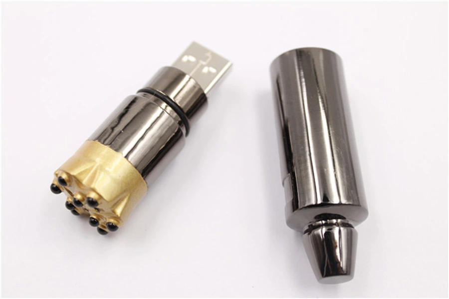 Premium Oilfield Companies Gift Items Metal Drill Bit Shape USB Flash Drive Memory for 4G/8g/16g/32g/64G/128g