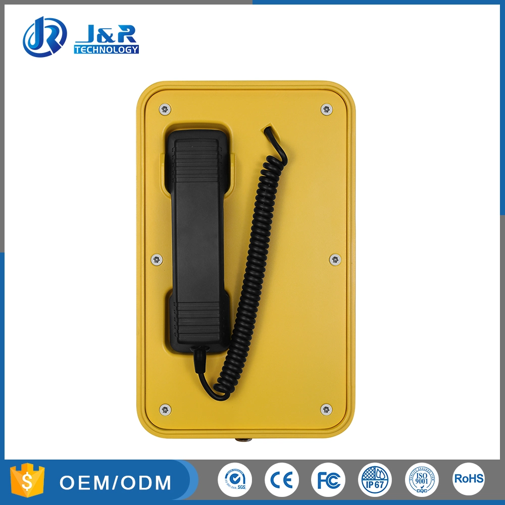 Hotline Tunnel Telephone, IP67 Weather-Resistant Telephone, Underground Metro Telephone