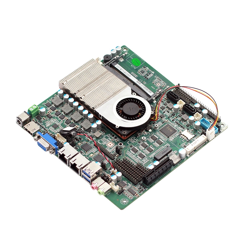 Piesia Cheap 4205u/Core 8th Gen 17*17 Mini Itx Industrial Motherboard for Commercial