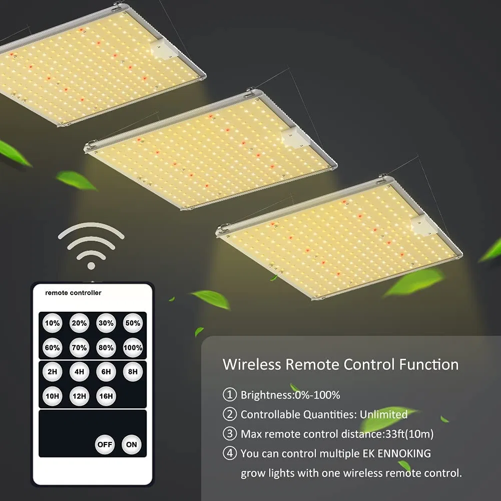 La Junta de la planta patentada Qb LED Luz crecer Full Spectrum 100W HPS de sustitución de efecto invernadero de interior