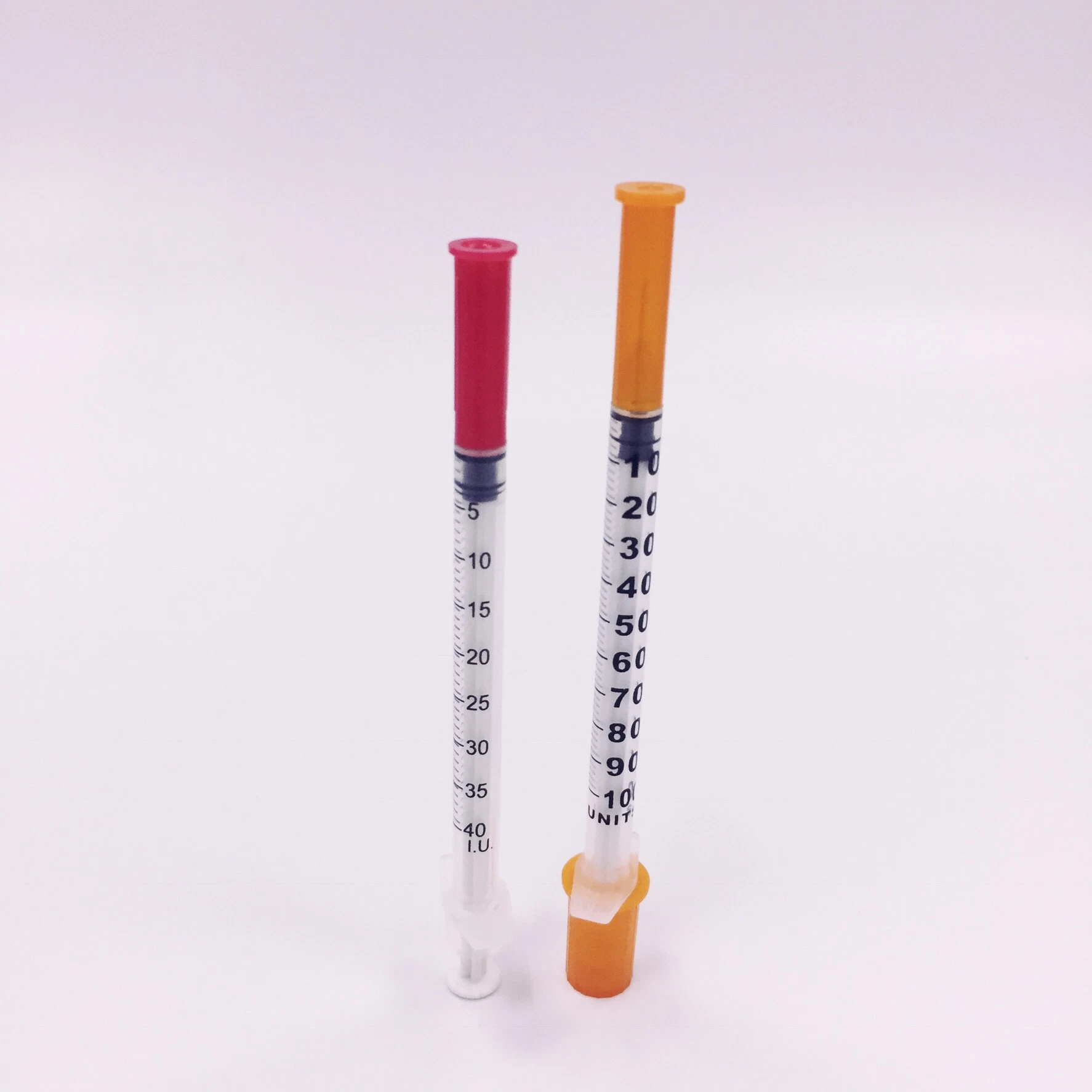 Free Sample Factory Price Disposable Insulin Syringe with Caps