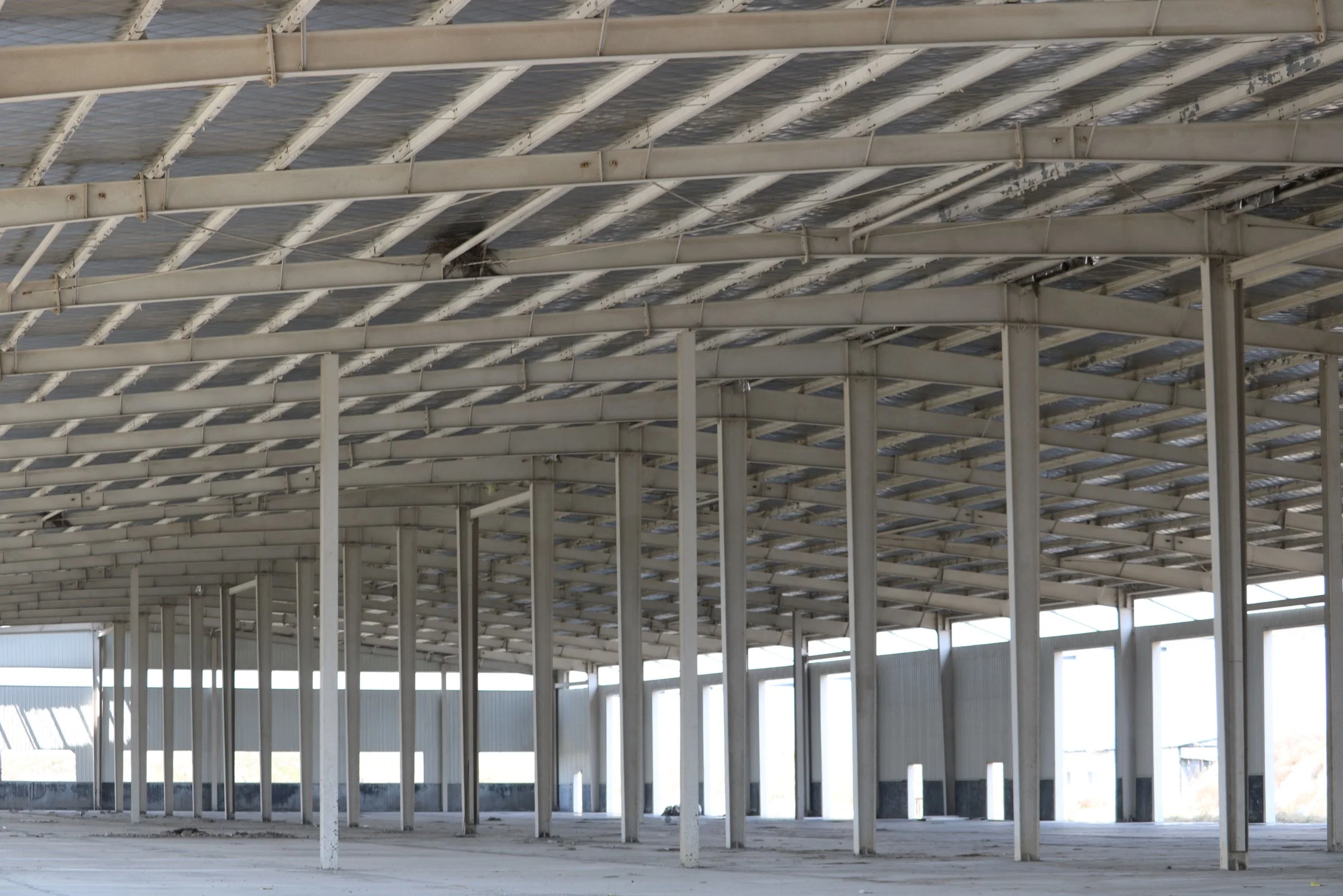 Light Weight Metal Frame Fabric Structural Warehouse Building