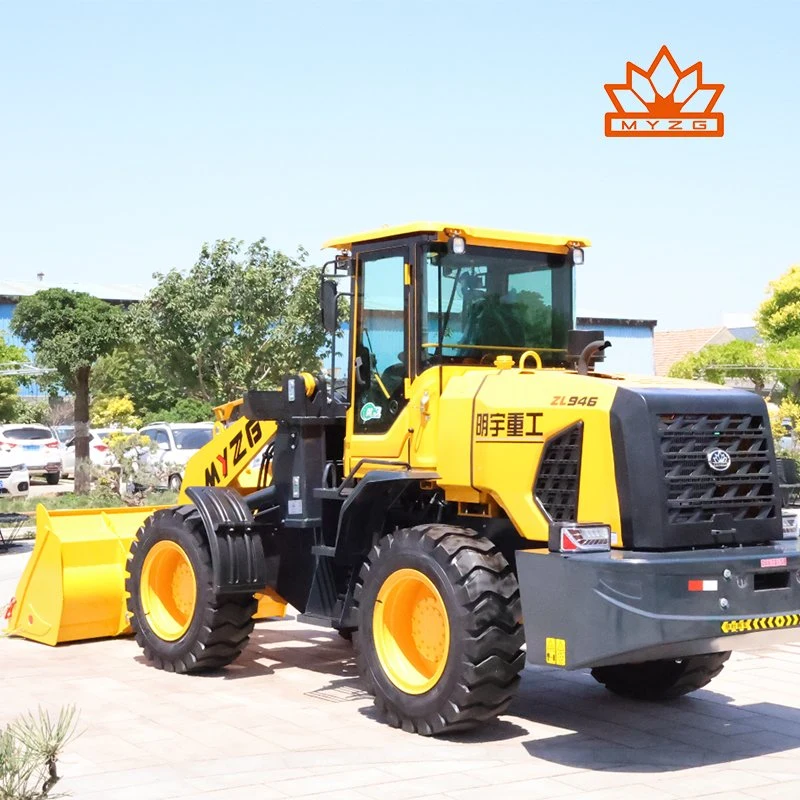 Low Price Front End Wheel Loader China Myzg Factory Hot Sale 2.2ton 1.2 1.8 M3 Small Wheel Loader for Farm