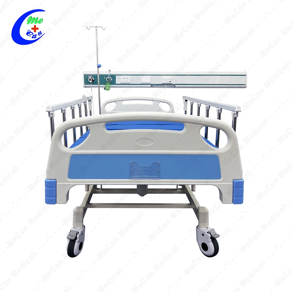 Hot Sale Full 3 Cranks Vibrating Adjustable with Mattress Electric Hospital Bed
