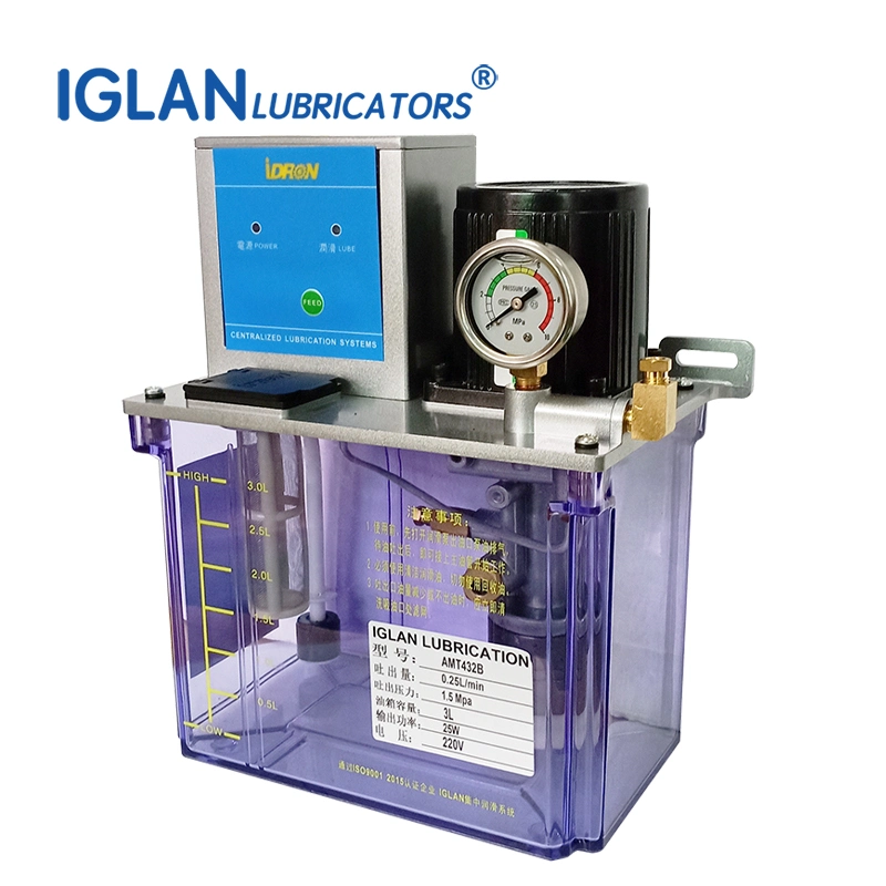 Iglan 3L Automatic Lubrication Systems with Less Noise and Vibrations