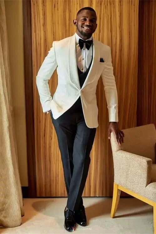 Double Breasted Custom Coat Pant Design Men 3 Piece Wedding Tuxedo Designer Suit 2 Piece Formal Men Business Slim Suit for Men