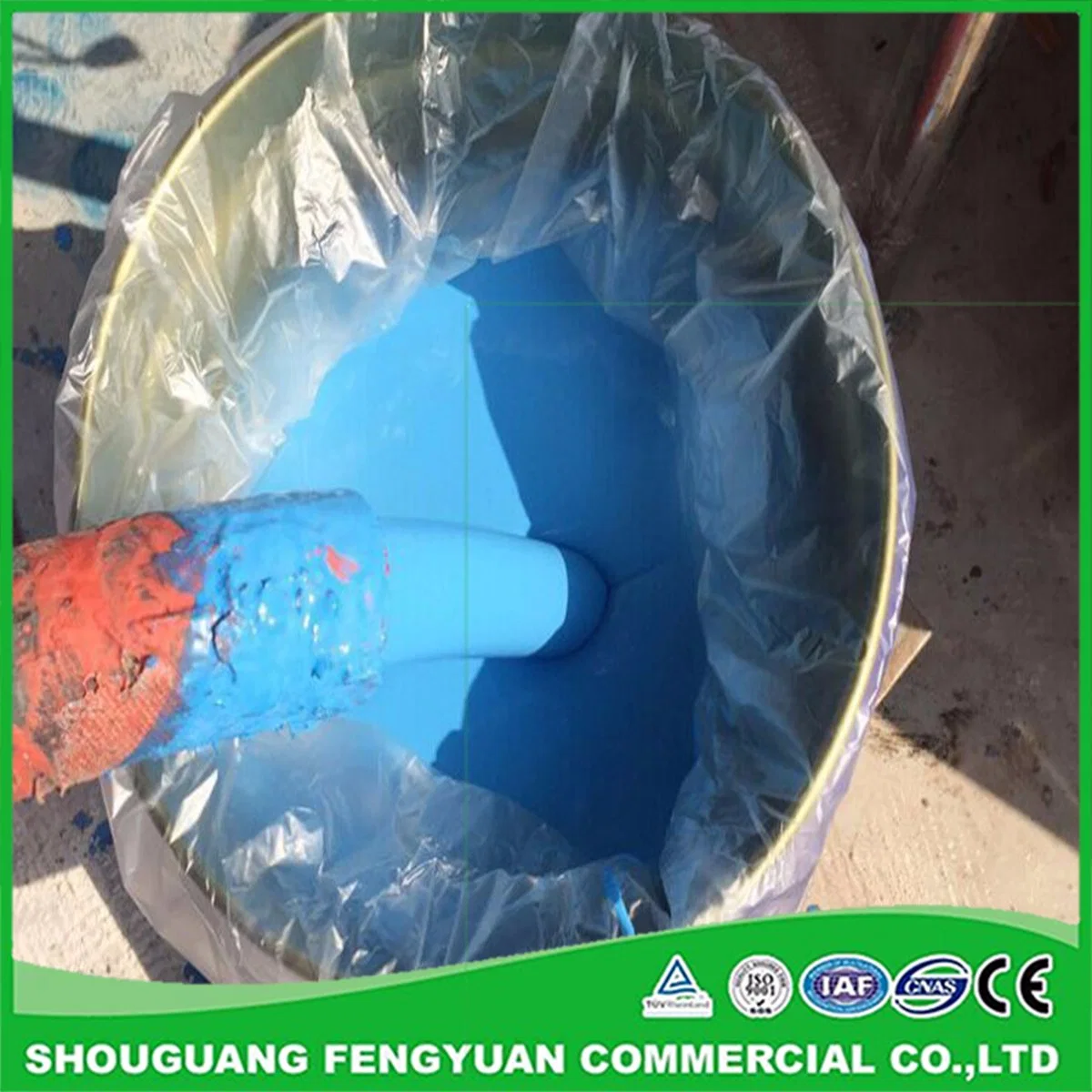 Anti-UV, Exposure Used Silicone Rubber Waterproof Coating for Roof