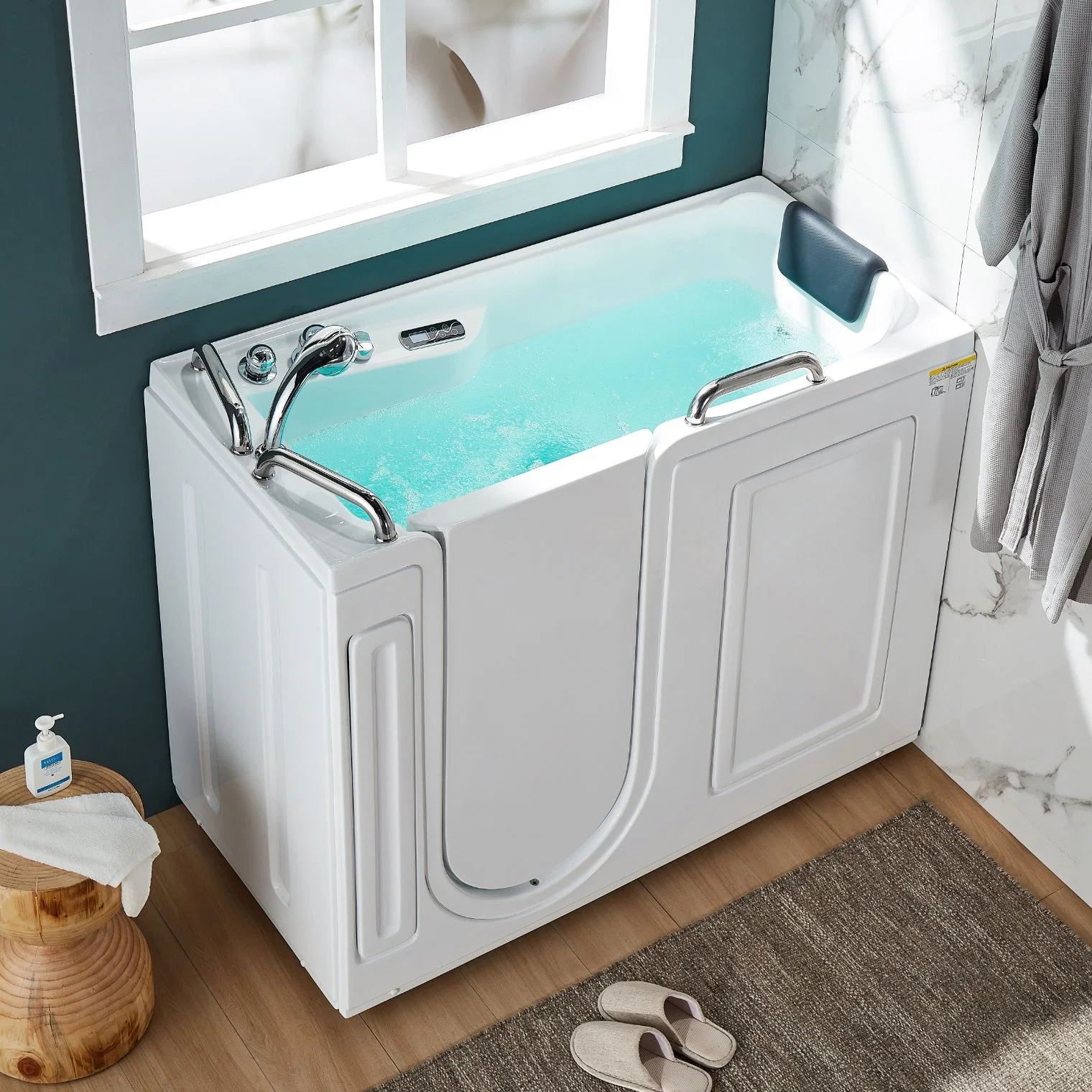 Sg5327 Popular Hot Tub Acrylic Walk in Tub Canada Markets