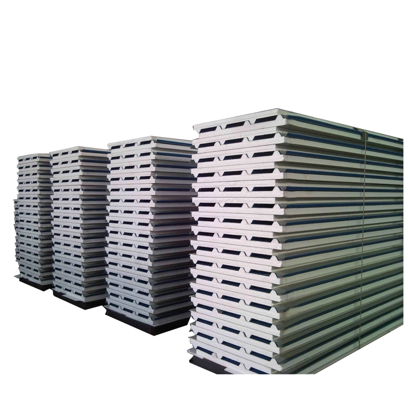 PU Polyurethane Core Wall Sandwich Panel for Cold Storage Applications