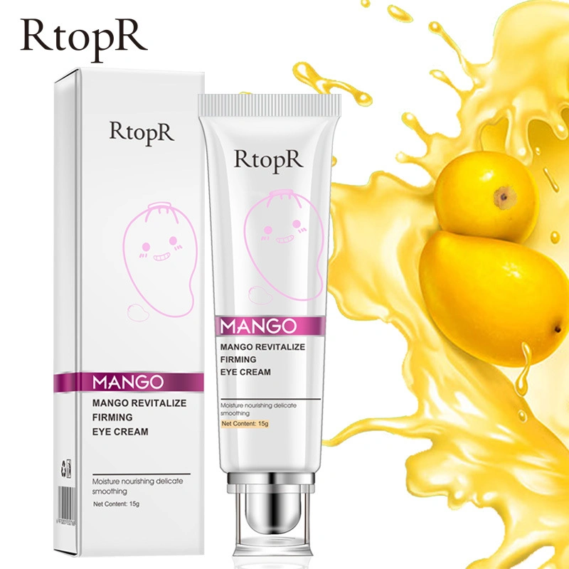 Rtopr Anti Envejecimiento Cuidado de los ojos Ageless Ojeras Extracción Reafirmante Natural Contra la hinchazón de levantamiento de mango orgánico Eye Cream