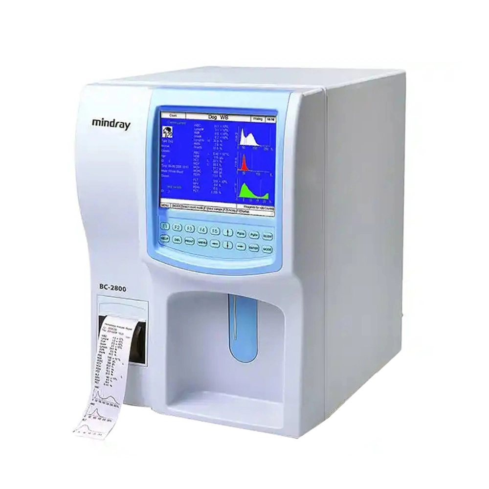 آلة تحليل الدم البيطري Mindray Hematology Analyzer / Cbc Machine للقطط والكلاب Bc-2800vet تم ترجمة محتوى originalText إلى العربية.