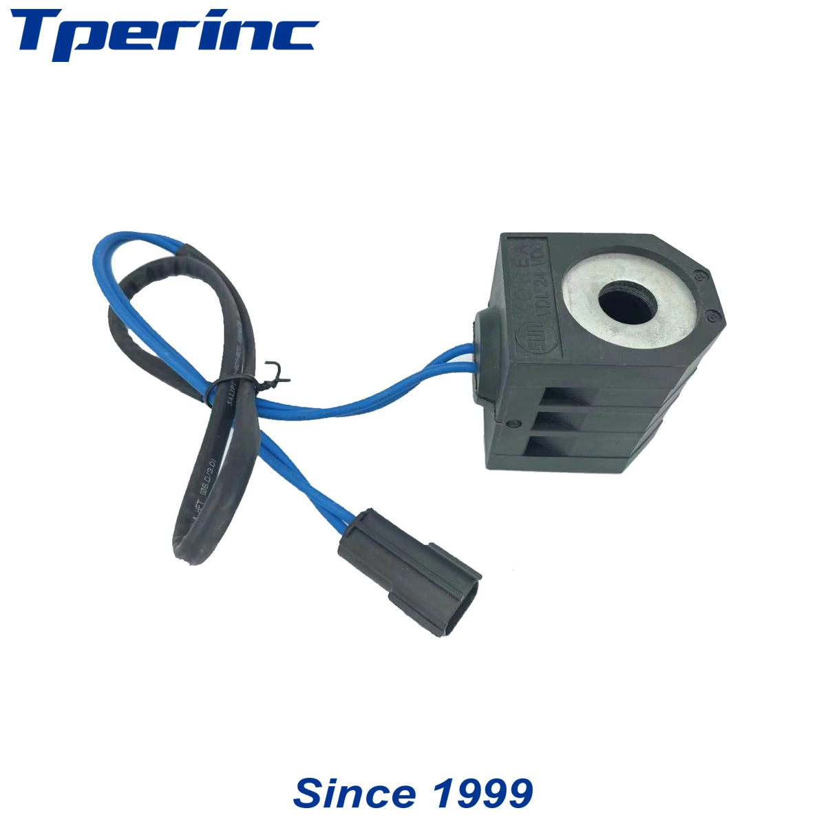 Excavator Electric Parts Hydraulic Threaded Cartridge DC12V/24V Solenoid Valve Coil for Engineering Vehicle