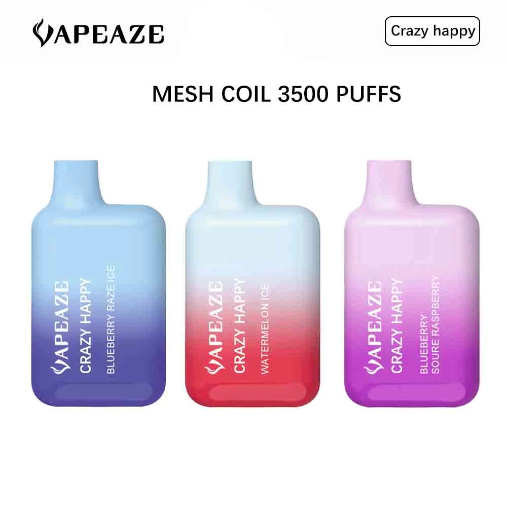 Vente en gros Prix usine production de vapeur élevée jetable 5000 6000puffs E-cigarette Atomizer