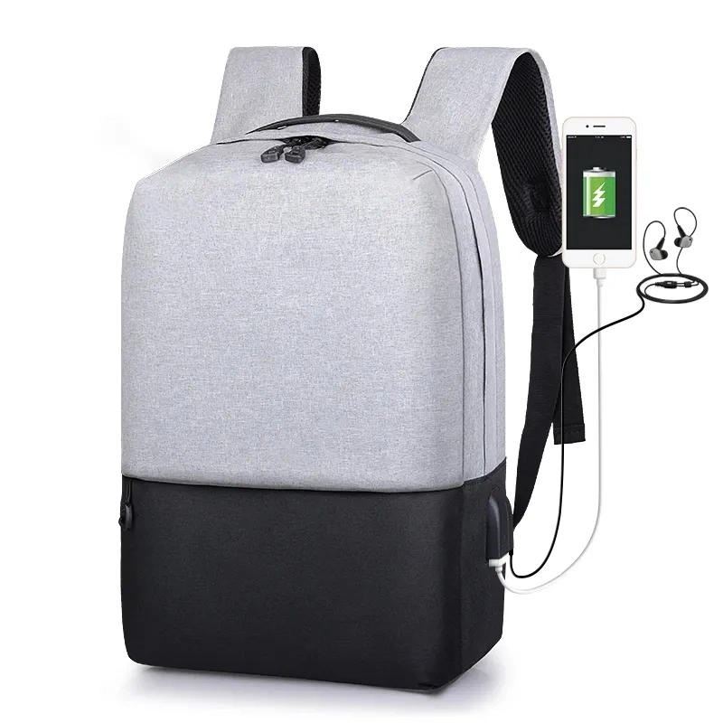 2023 Neue Custom Best Business Travel Anti-Theft Männer Freizeit Wasserdicht Laptop-Rucksack-Tasche mit USB-Ladefunktion